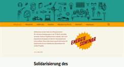 Desktop Screenshot of energieseminar.de