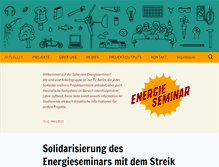 Tablet Screenshot of energieseminar.de